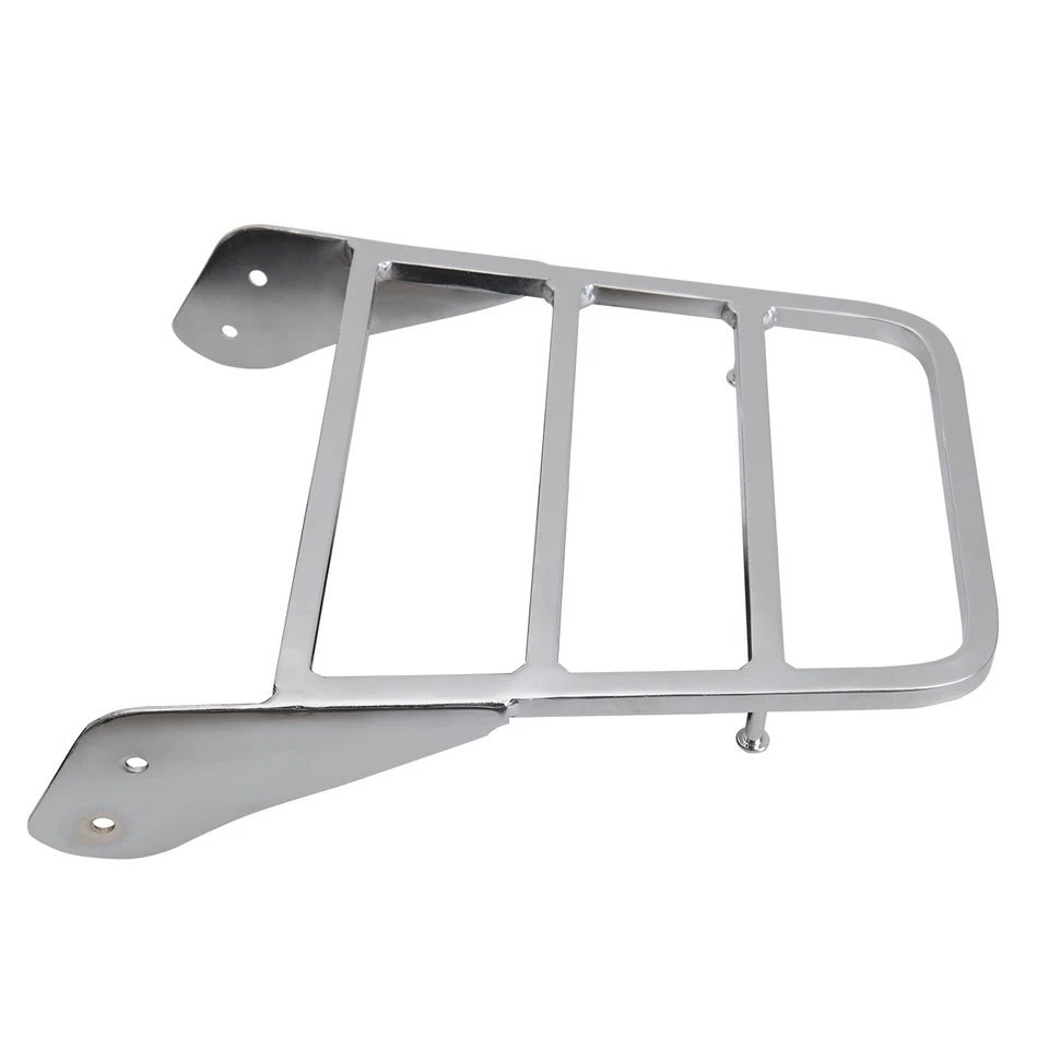 Backrest Sissy Bar Luggage Rack Fit For Yamaha V-Star 400 650 1100 1998-2011 - Image 4 of 4