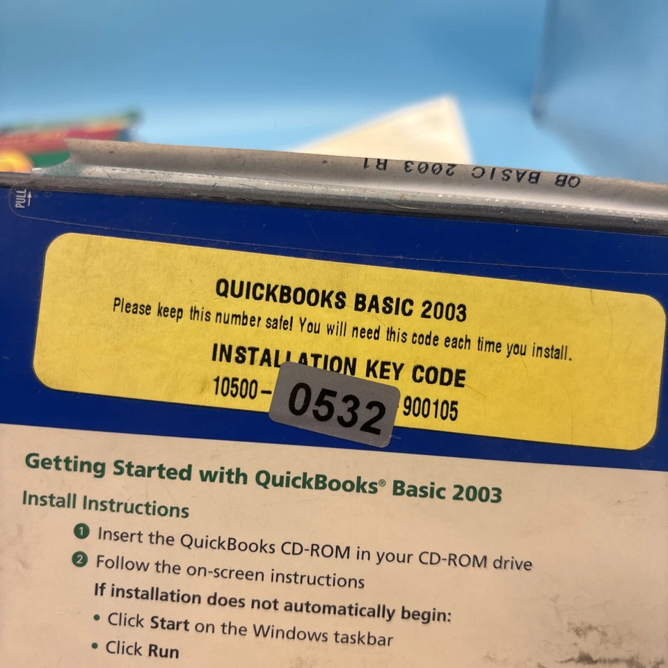Intuit QuickBooks Basic 2003 With License For Windows 98/NT 4.0/2000/ME/XP Key - Image 2 of 4