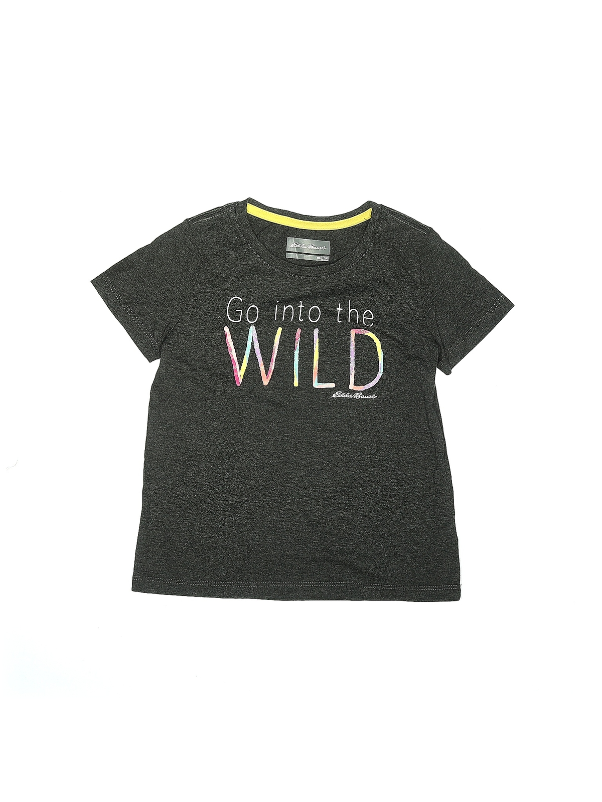 Eddie Bauer Girls Gray Short Sleeve TShirt 7 eBay