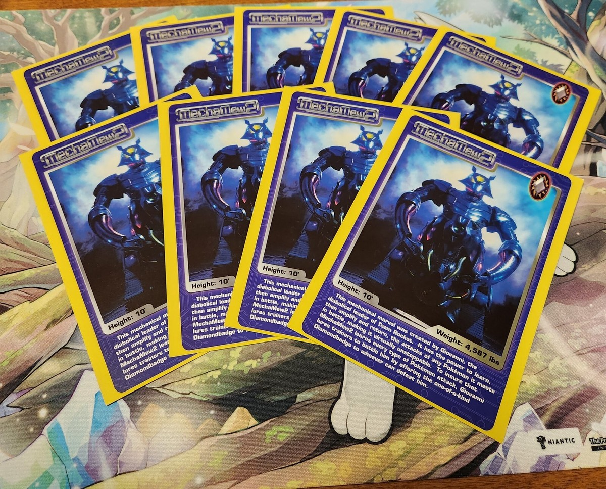 MechaMew2 Jumbo Card - Pokemon Live the Musical 2001 Vintage Mecha
