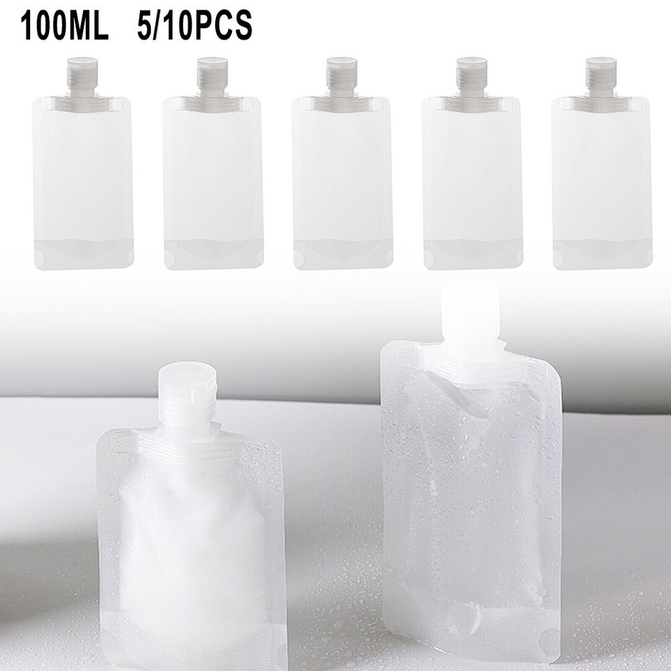 Useful Shampoo Shower Gel Store Hand Soap Fluid Makeup Packing Bag PET