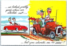 Postcard - You Ought To See Us Now with Comic Art Print