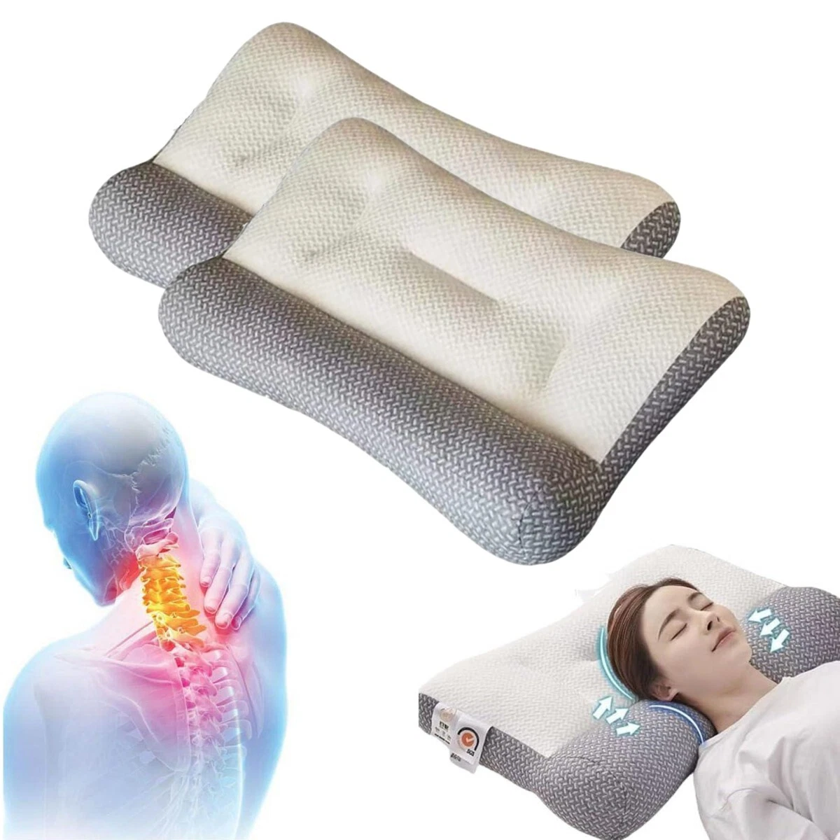 Down top neck pillow