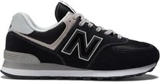 New Balance 574 Scarpe Uomo Classic ML574EVB Sneakers Sportive Nero Grigio Black