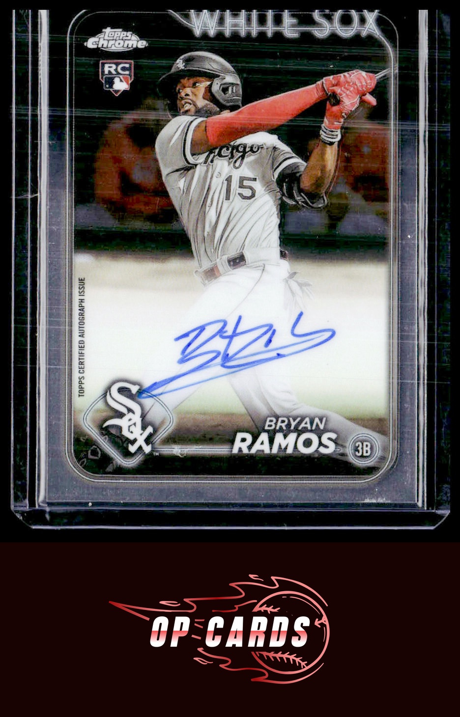 Bryan Ramos 2024 Topps Chrome Update #RA-BRR Autographs , Free Shipping
