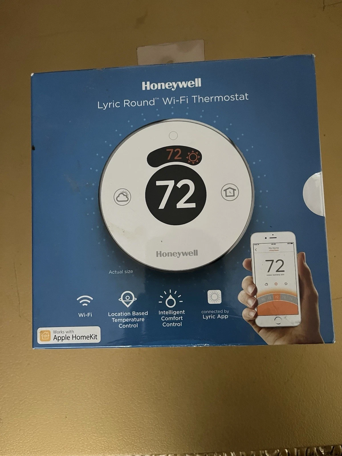 Honeywell Lyric Round Smart Programmable Wi-Fi Thermostat RCH9310WF5003 New