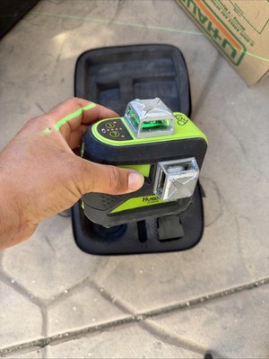 Huepar 603CG 3D Green Beam Self-Leveling Laser Level 3x360 Cross Line