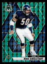 2025 Panini Mosaic - Mike Singletary #153 Green Mosaic Prizm