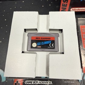 ICE CLIMBER GBA GAMEBOY ADVANCE PAL ITA EUR NES CLASSICS USATO COMPLETO