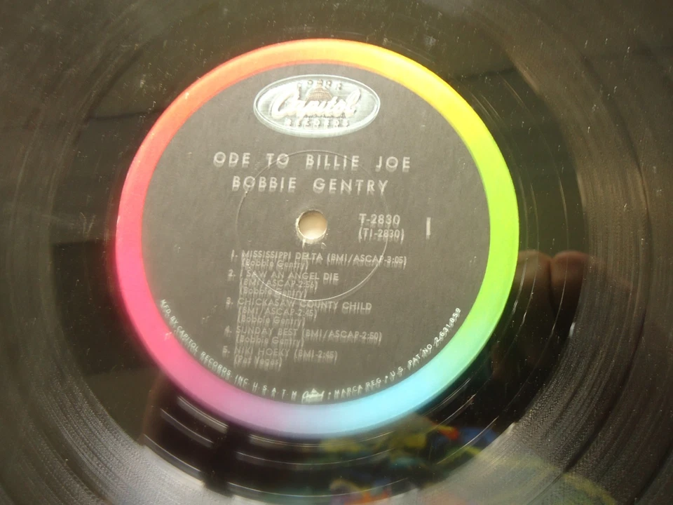 Bobbie Gentry Ode to Billie Joe LP (1967) T-2830 - Image 3 of 3