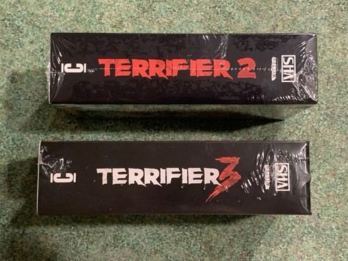 Terrifier 1 2 3 Collector's Edition VHS Brand New Damien Leone’s Witter Complete - Picture 12 of 16