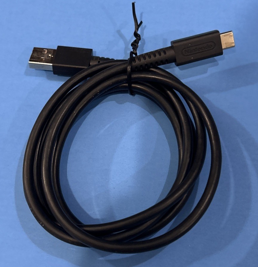 Nintendo Switch HAC-010 Official Charging Cable for Pro Controller