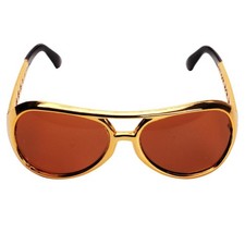 60\\\'s Sunglasses Costume Shiny Chrome Halloween Party