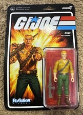 New Duke G.I. Joe Super 7 Reaction Action Figure 3.75