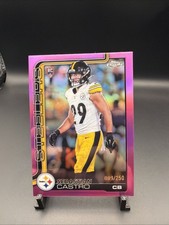 2025 Topps Chrome Sebastian Castro Pink Refactor #370 /250