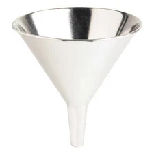 Lubrimatic 75-012 Funnel, 56 Oz., Tin, Silver