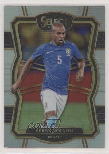 2017-18 Panini Select Mezzanine Silver Prizm Fernandinho #114