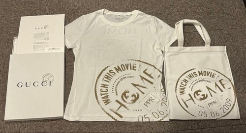 Gucci T-shirt Tote Bag 2009 Movie HOME Collaboration Off-White Used