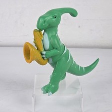 Ankyo Marching Band Green Dinosaur Playing Saxophone 5.5" Toy Figure