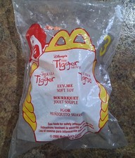 Vintage 2000 McDonald's Happy Meal toy. Eeyore from Disney's The Tigger Movie.