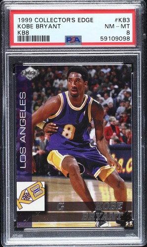 1999-00 Skybox Apex #5CE KOBE BRYANT Cutting Edge Die-Cut Graded