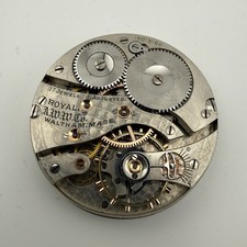 Model 1899 Waltham 16s Pocket Watch 17J Royal Model - Good Balance
