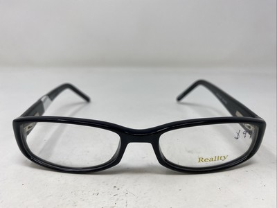 Reality R805 Black 48-16-140 Plastic Full Rim Eyeglasses Frame /576
