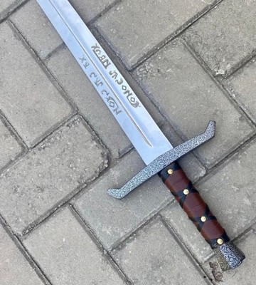 Hand-Forged Excalibur Sword Replica   King Arthur Inspired Collectible