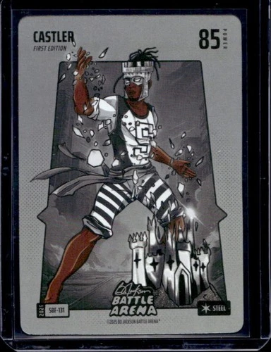 2026 Bo Jackson Battle Arena Griffey Set Castler Silver Battlefoil #SBF-131