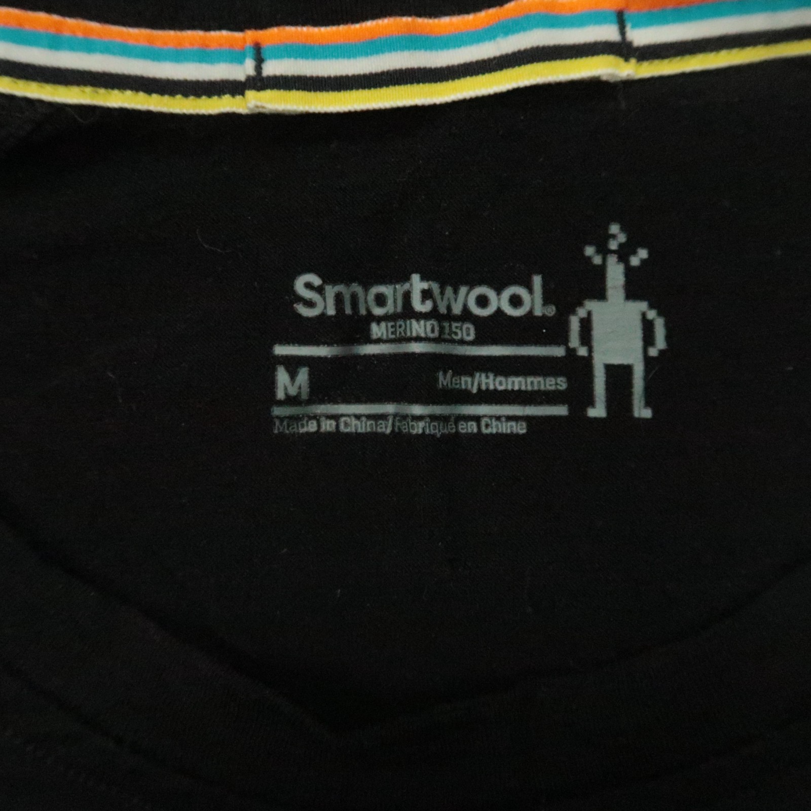 Smartwool Pullover Men Medium Black Classic All S… - image 3