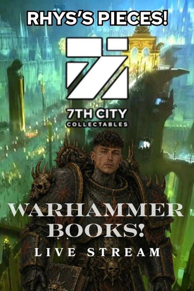Warhammer Book Steam! @Rhys