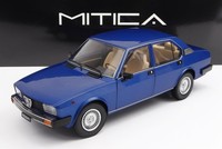 Mitica 1/18 Alfa Romeo Alfetta Kombi 2000L 1978 Blau Statisches Modell Diecast