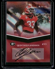 2024 ONIT Athlete Georgia #TCS-85 Quintavius Johnson Signature Series