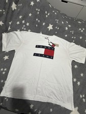 Image of New Authentic Tommy Hilfiger T-shirt White Size XXL
