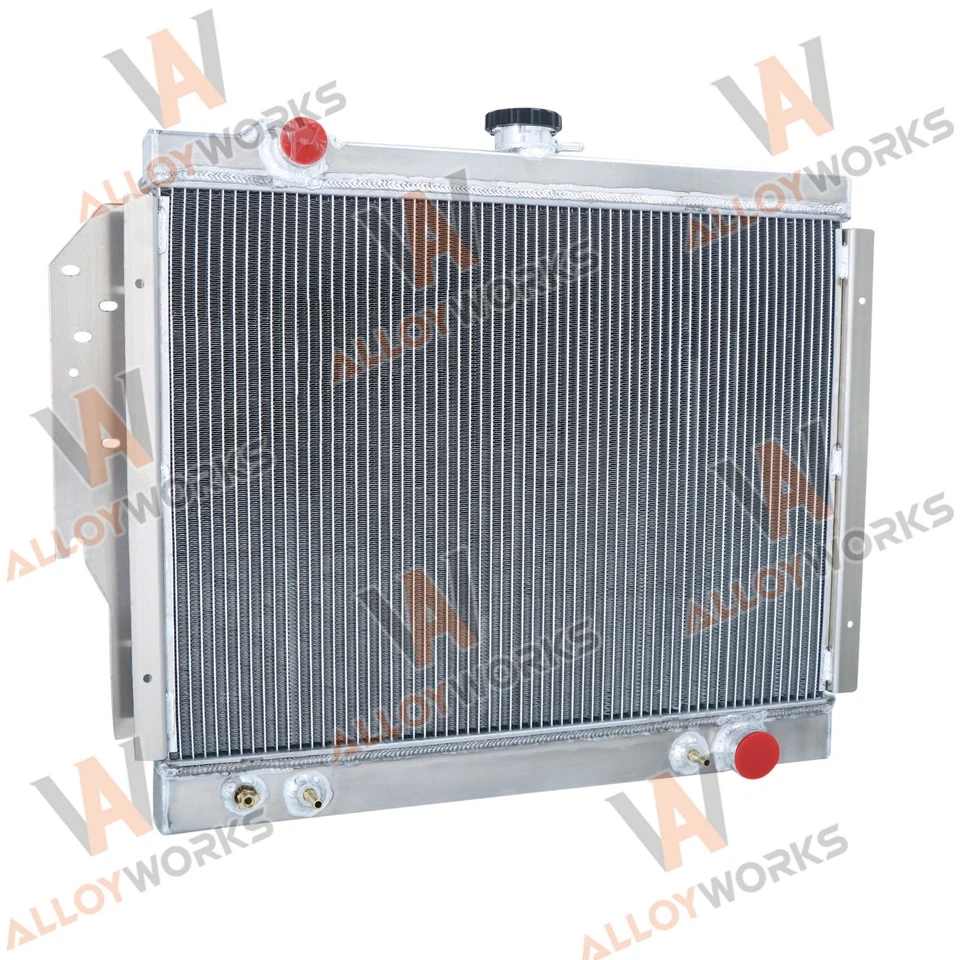 3 Row Radiator For 1979-93 Dodge D/W 100 200 250 300 W350 Ramcharger 5.2L/5.9L Foto 2 de 4
