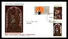 Mayfairstamps New Zealand FDC 1970 Christmas Stained Glass Window First Day Cove