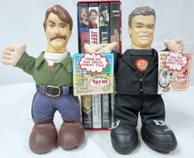 The Bill, Jeff, Larry, & Ron Stand Up Comedy 4 DVD Box Set w/ 7'' Keychain Dolls!