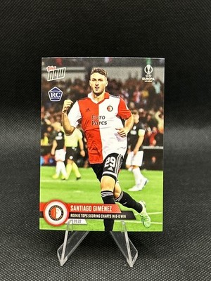 Topps Now UEL 2022-2023 - Card 011 - Santiago Gimenez - Feyenoord Rotterdam