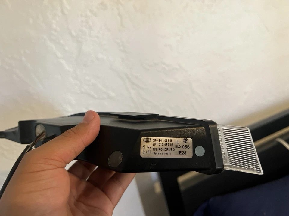 OEM 2012 Volkswagen Golf R Daytime Running Light (Driver Side Only) - Image 2 of 2