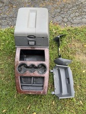 2006-2008 Dodge Ram Pickup Front Center Console Cup Holder Storage Box Woodgrain 2006-2008 Dodge Ram Pickup Front Center Console Cup Holder Storage Box Woodgrain