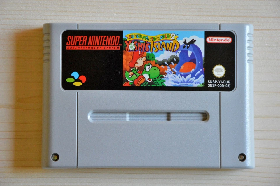 SNES - Super Mario World 2: Yoshis Island für Super Nintendo - Bild 1 von 1