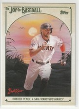 2023 Topps Bob Ross Joy of Baseball #56 Hunter Pence - San Francisco Giants