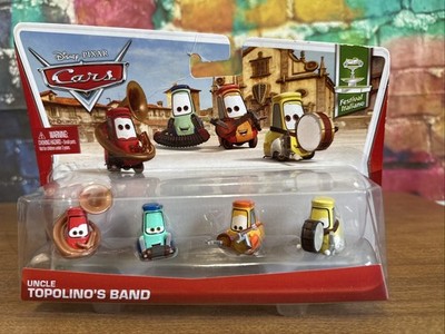 Disney Pixar Cars 2-pack Uncle Topolino's Band Festival Italiano Some Wear
