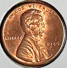 1984-D Lincoln Memorial Cent — photo from another recent sale