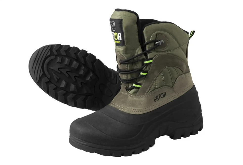 Delphin Gator Winterschuhe Outdoor Warme Thermo Schuhe Angler Jäger Stiefel  - Bild 2 von 4
