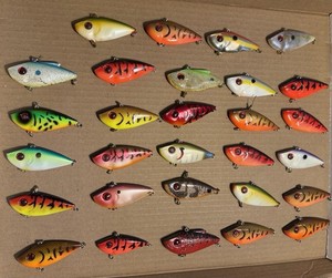 Red eye shad lot of 29