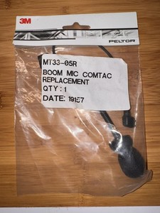 **NEW**3M PELTOR FLEXIBLE DYNAMIC BOOM MICROPHONE; MT33-05R — FOR COMTAC III / V