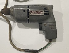Vintage Shop-Craft Model 520 Industrial Duty 1/4” Corded Electric Drill Works