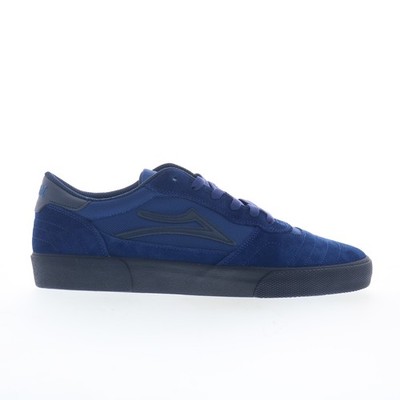 Lakai Cambridge Mens Blue Suede Lace Up Skate Inspired Sneakers Shoes