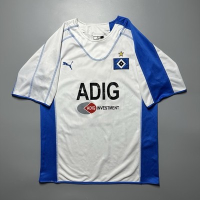 HAMBURG PUMA 2005/2006 SOCCER FOOTBALL HOME JERSEY #23 VAN DER
